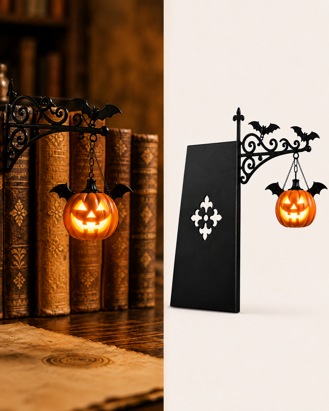 Evernook | Halloween Bookshelf Decor & Cozy Book Nook Lights