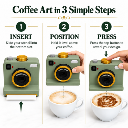 CinnaSnap – Cinnamon Coffee Art Maker